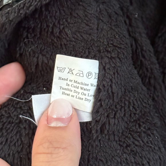 Gray and Black Dog Puffer Jackets - Picture 6 of 6